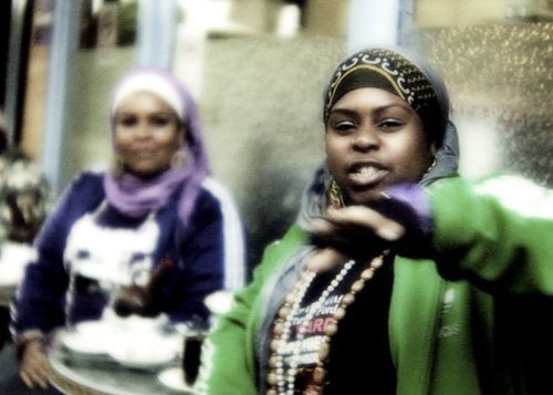 Poetic Pilgrimage with Tanya Muneera Williams (right) and Sukina Douglas (left)