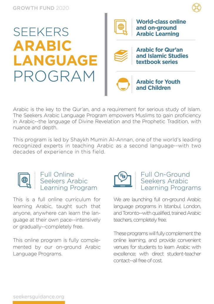 Seekers Arabic Language Program